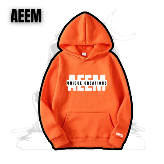 Aeem Orange Hoodie